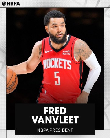 范乔丹当选球员工会主席 9位成员完整名单公布