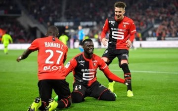 法甲：雷恩VS马赛