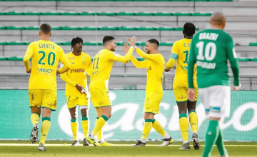 法甲：南特VS雷恩